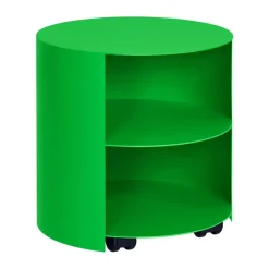 Mesa auxiliar Hide Ø38x41 cm, Pure green textured