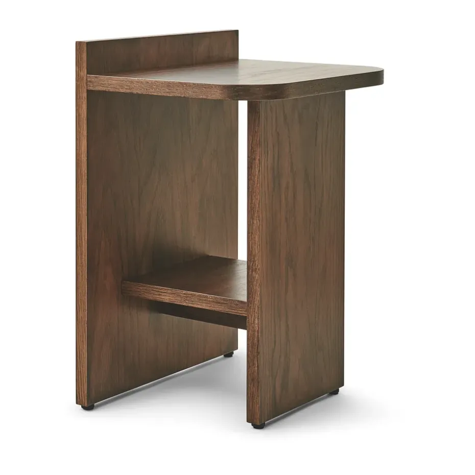 Mesa auxiliar Ismo, Roble oscuro