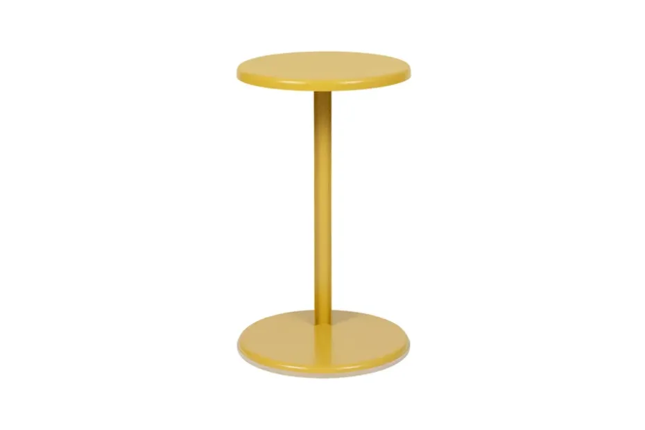 Mesa auxiliar Lolly 56 cm, Ochre yellow gloss