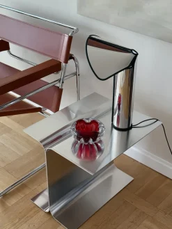 Mesa auxiliar Luce , Aluminio