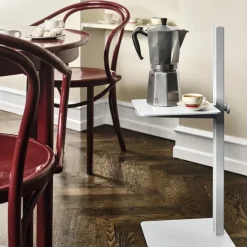 Mesa auxiliar Museum, Beige