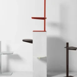 Mesa auxiliar Museum, Blanco