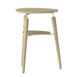 Mesa auxiliar My Spot, Roble-latón