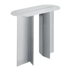 Mesa auxiliar ORU 80x35x75 cm, Acero inoxidable mate