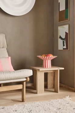 Mesa auxiliar OY Square alta 45x40x40 cm, Nature