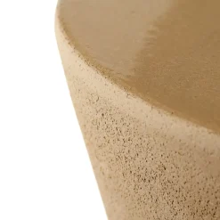 Mesa auxiliar Pawn 38 cm, Beige