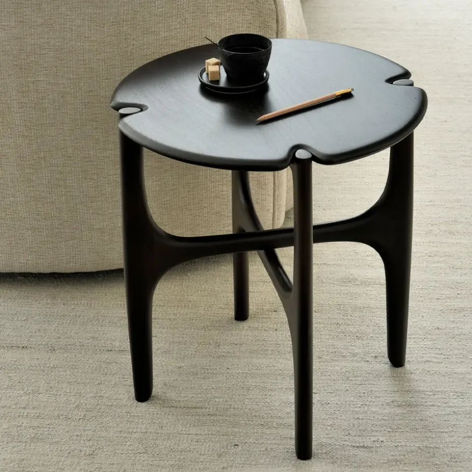 Mesa auxiliar PI, Mahogny dark brown