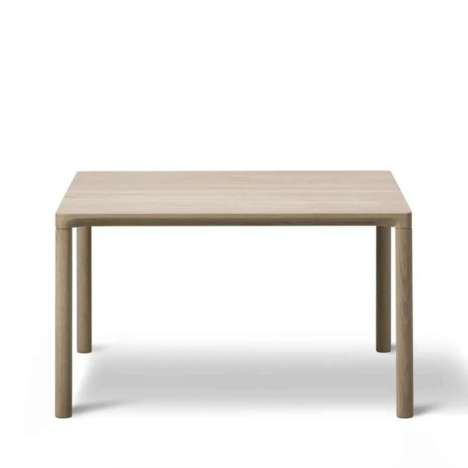 Mesa auxiliar Piloti 6725, Roble enjabonado - altura 41 cm