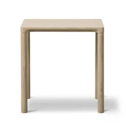 Mesa auxiliar Piloti 6705, Roble enjabonado — altura 35 cm