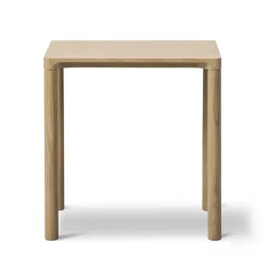 Mesa auxiliar Piloti 6705, Roble claro aceitado - altura 35 cm