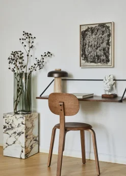 Mesa auxiliar Plinth tall 30x30x51 cm, Multi rose