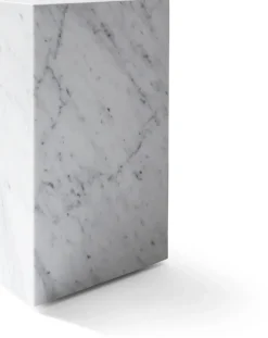 Mesa auxiliar Plinth tall 30x30x51 cm, White