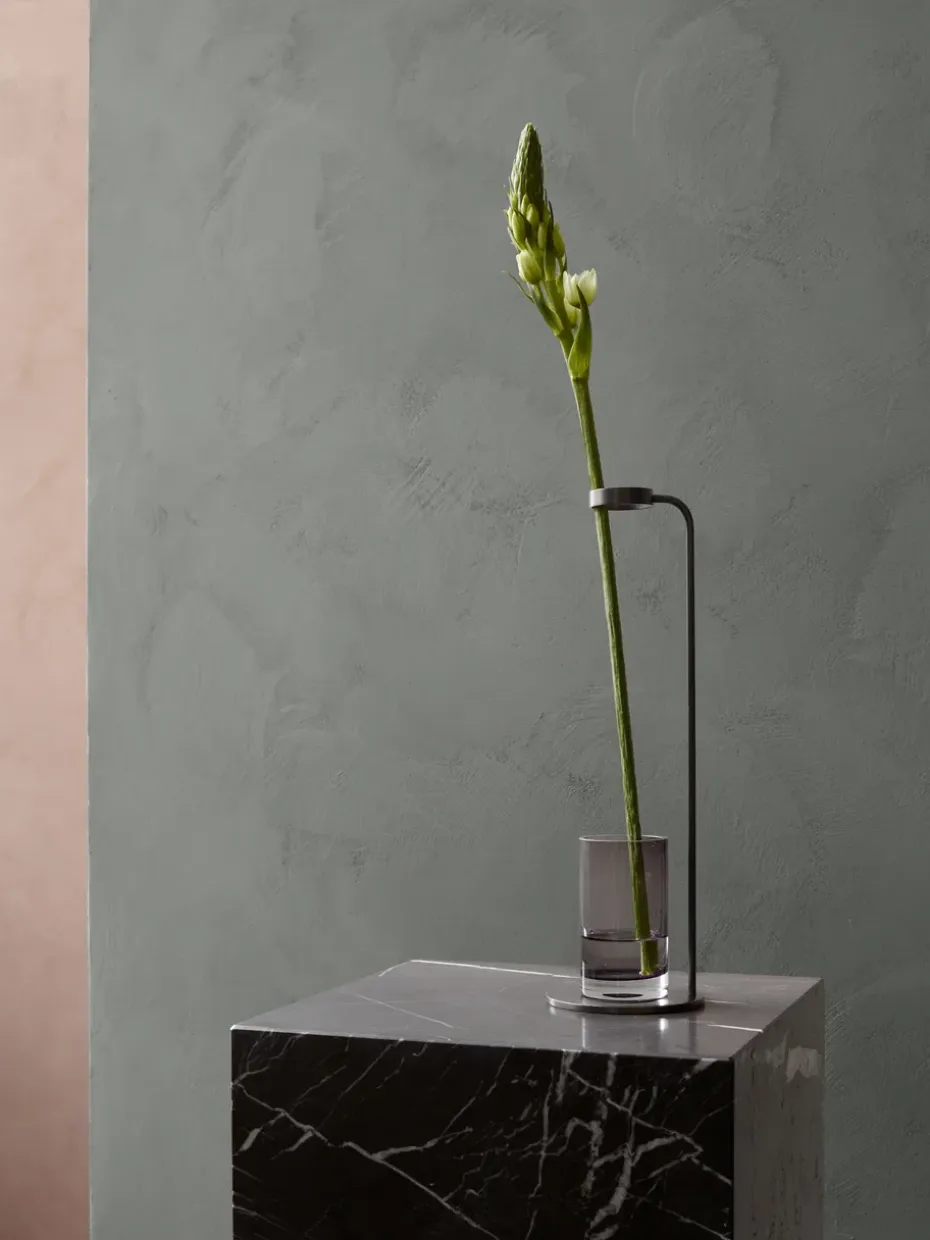 Mesa auxiliar Plinth tall 30x30x51 cm, Brown, pino