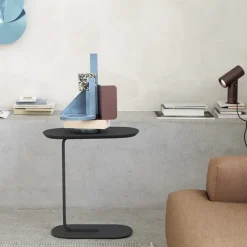 Mesa auxiliar Relate 73,5 cm, Dark green