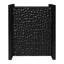 Mesa auxiliar Scarni, Fresno tintado oscuro, 38×40×45 cm