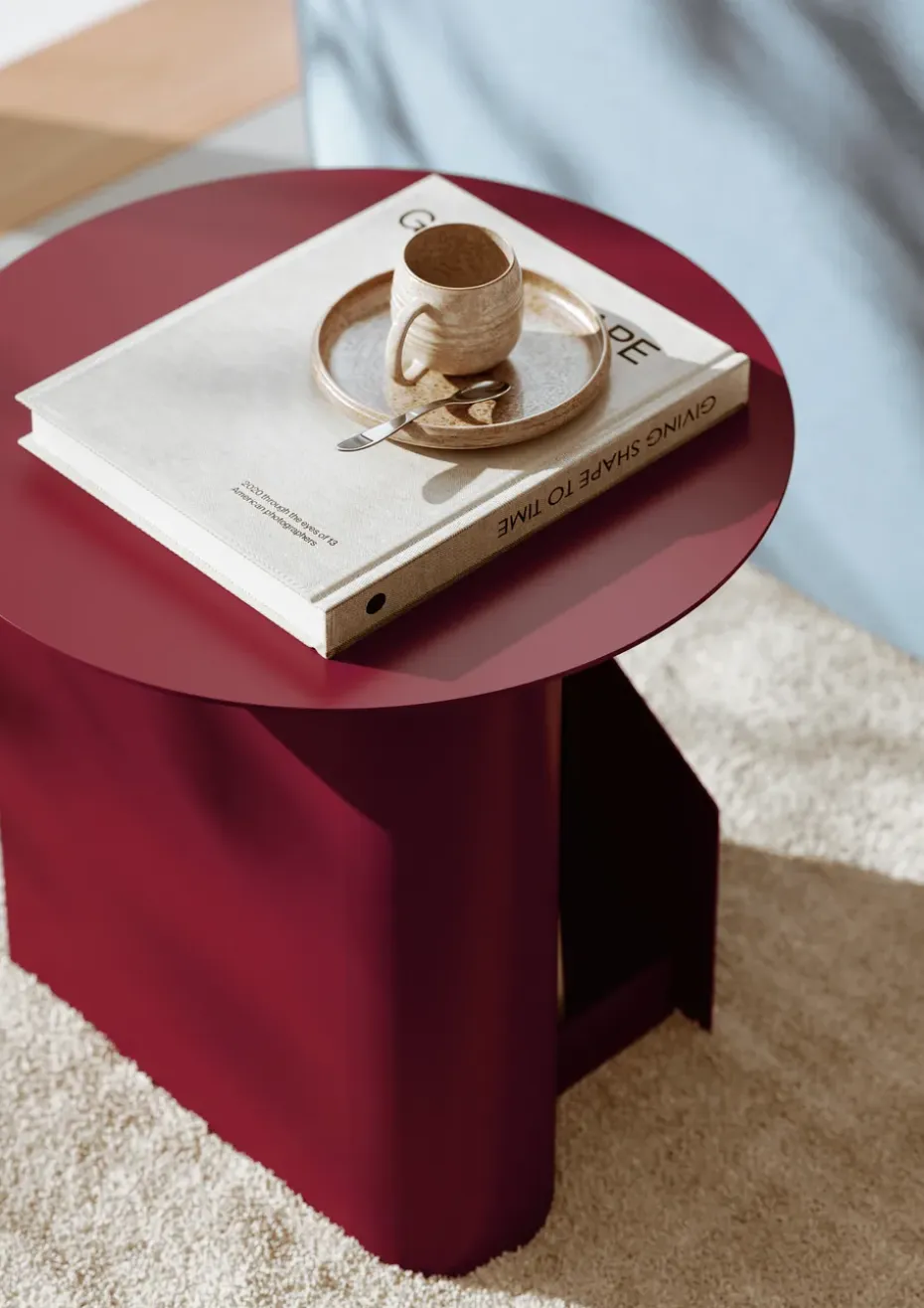 Mesa auxiliar Sentrum, Deep red