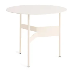 Mesa auxiliar Shim coffee table Ø54 cm, Eggshell