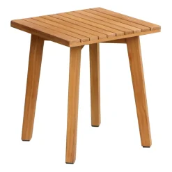 Mesa auxiliar Sköndal teca, 35x35x40 cm