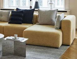 Mesa auxiliar Slit Oblong 27,5x49 cm, Mirror polished steel