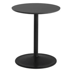 Mesa auxiliar Soft 48 cm, negro