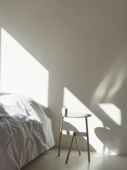 Mesa auxiliar Stock Table Ø37 cm H:46 cm, Warm Grey