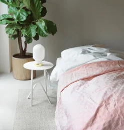 Mesa auxiliar Stock Table Ø37 cm H:46 cm, White