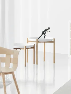 Mesa auxiliar Tablo Table Set, High white