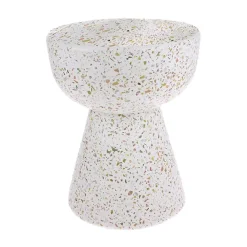 Mesa auxiliar Terrazzo Ø35 cm, Terrazo multicolor