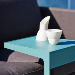 Mesa auxiliar Time Out, White