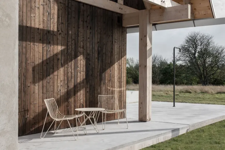 Mesa auxiliar Tio Ø60 cm, Ivory