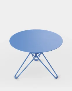 Mesa auxiliar Tio Ø60 cm, Overseas Blue