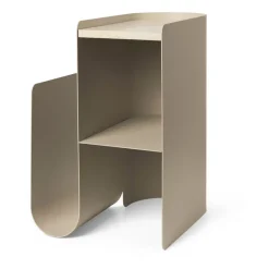 Mesa auxiliar Vault 40,2x33,4x50 cm, Cashmere