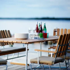 Mesa B25A, Roble aceitado - estructura galvanizada en caliente