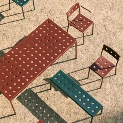 Mesa Balcony, iron red, 75 cm