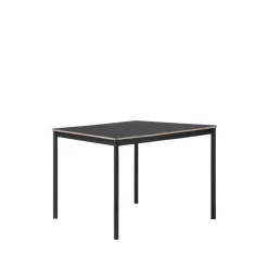Mesa Base, Black, canto de plywood, 140x80cm
