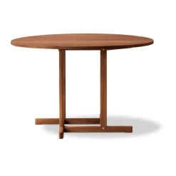 Mesa BM80 Mogensen Shaker Ø120 cm, Roble ahumado y aceitado