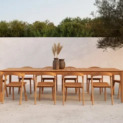 Mesa Bok outdoor teak, 162x80