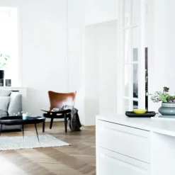 Mesa Bowl x-large, mango sirka grey, base negra