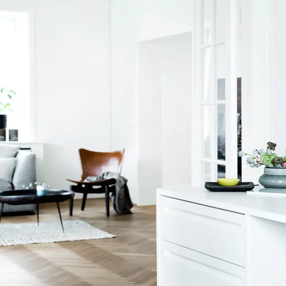 Mesa Bowl x-large, mango sirka grey, base negra