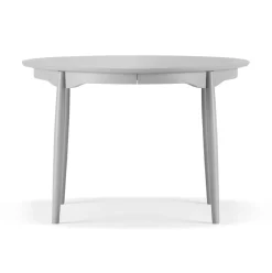 Mesa Carl Ø115, extensible, Abedul gris claro 51