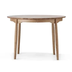 Mesa Carl Ø115, extensible, Roble aceitado natural