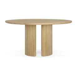 Mesa comedor Roller Max, Roble, Ø150 cm