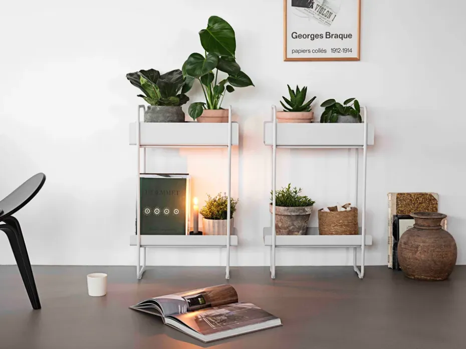 Mesa consola A-Console Table 48x24,2x77,7 cm, Soft grey