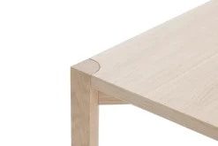 Mesa consola Anton 35x125 cm, Roble pigmentado blanco