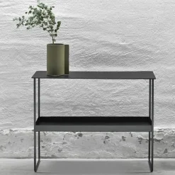 Mesa consola Console Bull 2 pisos, Black