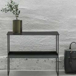 Mesa consola Console Bull 2 pisos, Black