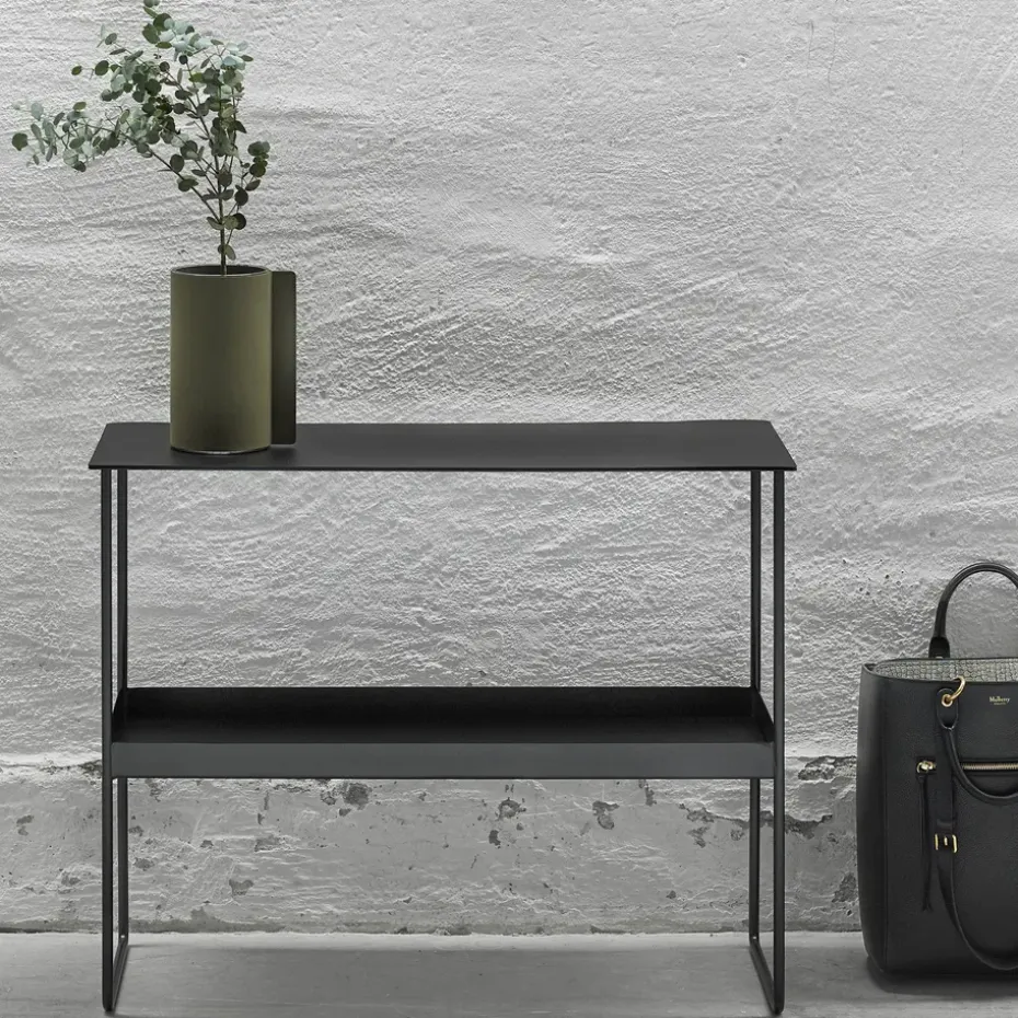 Mesa consola Console Bull 2 pisos, Black