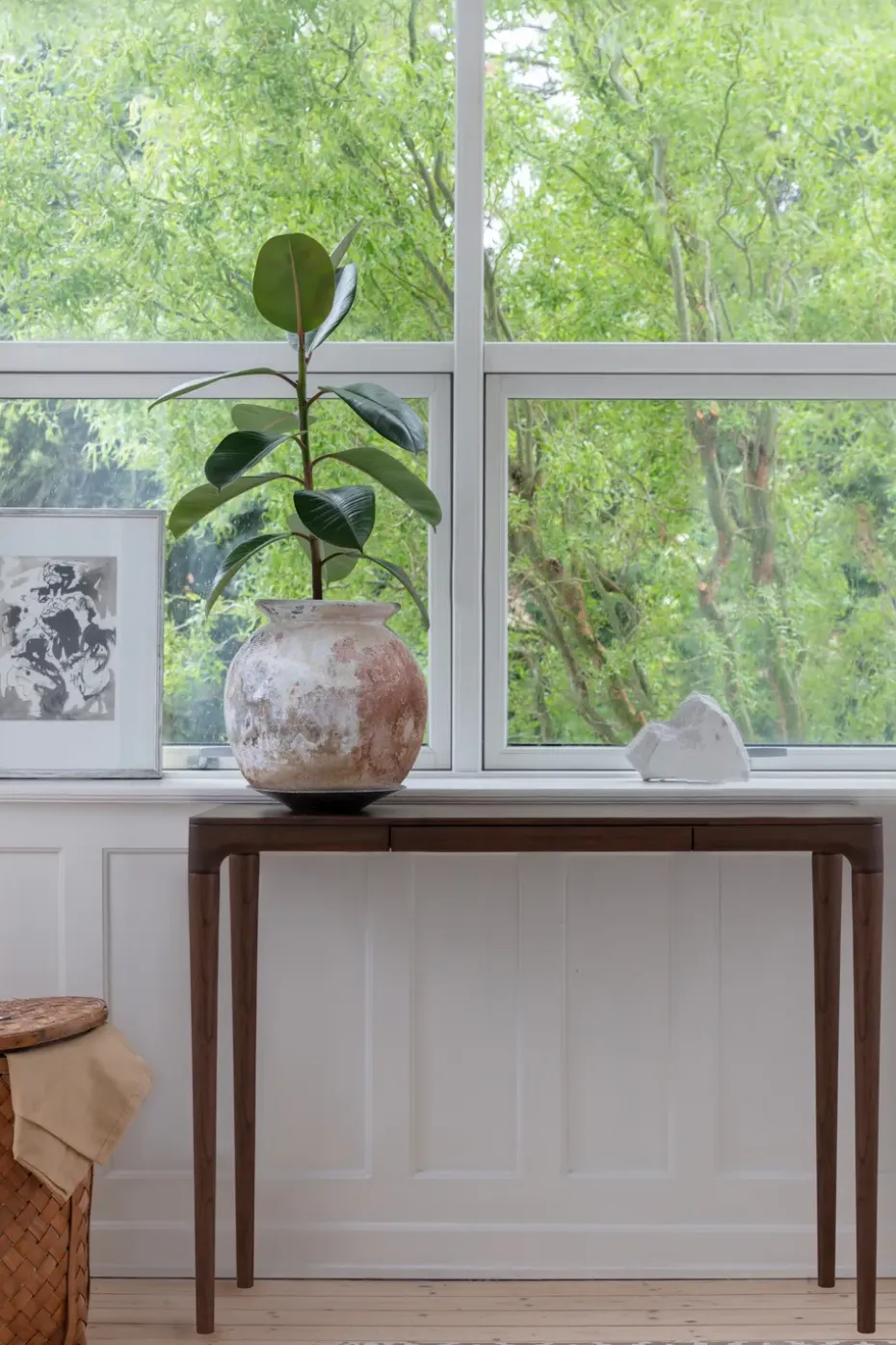 Mesa consola Heart'n'Soul 110 cm, Dark oak