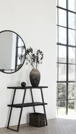 Mesa consola Quill, Negro