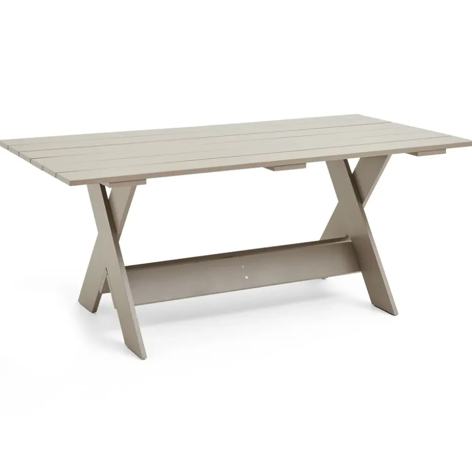 Mesa Crate Dining Table 180 x 89,5 cm en pino lacado, Niebla de Londres